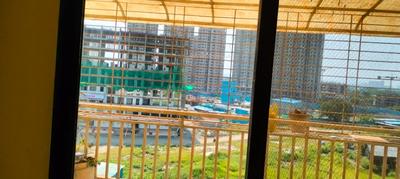 Balcony Image of 600 Sq.ft 2 BHK Apartment / Flat for sale in Sai Satyam Homes, Kalyan West Kalyan for Rs. 6600000