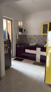 Kitchen Image of 734 Sq.ft 2 BHK Apartment / Flat for rent in Kanifnath Archana Paradise, Mohammed Wadi Pune for Rs. 23000