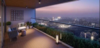 Balcony Image of 2237 Sq.ft 4 BHK Apartment / Flat for sale in Bodakdev Ahmedabad for Rs. 38700000