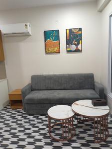 Hall Image of 658 Sq.ft 1 BHK Apartment / Flat for rent in Vijay Nagar Indore for Rs. 18000