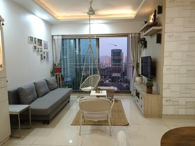 Hall Image of 1360 Sq.ft 3 BHK Apartment / Flat for rent in One Indiabulls, Thane West Thane for Rs. 85000