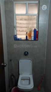 Bathroom Image of 500 Sq.ft 1 BHK Apartment / Flat for rent in Majestique Oasis, Wagholi Pune for Rs. 14000