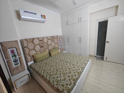 Bedroom Image of 1500 Sq.ft 3 BHK Apartment / Flat for rent in Bliss Orra, Gazipur Zirakpur for Rs. 35000