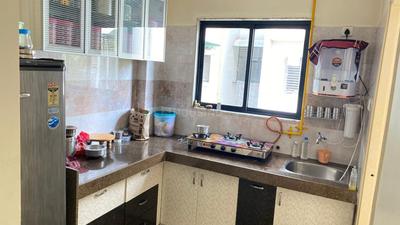 Kitchen Image of 1050 Sq.ft 2 BHK Apartment / Flat for sale in Jagatpur Ahmedabad for Rs. 4800000