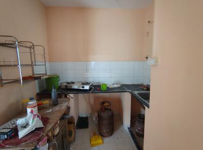Kitchen Image of 680 Sq.ft 2 BHK Apartment / Flat for rent in Shapoorji Pallonji Shukhobrishti, New Town Kolkata for Rs. 17000