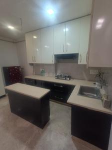 Kitchen Image of 900 Sq.ft 2 BHK Builder Floor for rent in Rajouri Garden New Delhi for Rs. 34900