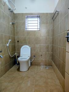 Bathroom Image of 650 Sq.ft 1 BHK Independent House for rent in Kaggadasapura Bengaluru for Rs. 23000