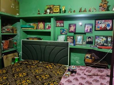 Bedroom Image of 420 Sq.ft 1.5 BHK Independent House for rent in Crossings Republik Ghaziabad for Rs. 15000
