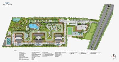 Image of 1853 Sq.ft 3 BHK Apartment / Flat for sale in Purva Silversky, Electronic City Phase 2, Bengaluru for Rs. 33000000
