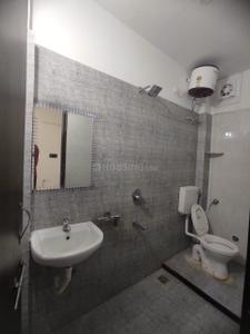 Bathroom Image of 650 Sq.ft 2 BHK Builder Floor for rent in Bhicholi Mardana Indore for Rs. 17000