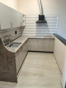Kitchen Image of 1000 Sq.ft 1.5 BHK Builder Floor for rent in Jhanyee Jaipur for Rs. 13000