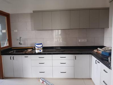 Kitchen Image of 1650 Sq.ft 4 BHK Apartment / Flat for rent in Sepal Lifestyle, Bhayli Vadodara for Rs. 25000