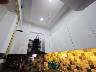 Kitchen Image of 855 Sq.ft 2 BHK Apartment / Flat for rent in Gaurs Siddhartham, Siddharth Vihar Ghaziabad for Rs. 26500