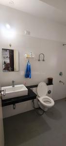 Bathroom Image of 850 Sq.ft 1 BHK Apartment / Flat for rent in Godrej Infinity, Mundhwa Pune for Rs. 40000