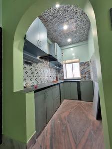 Kitchen Image of 1200 Sq.ft 3 BHK Apartment / Flat for rent in Naktala Kolkata for Rs. 23000