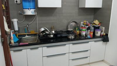 Kitchen Image of 1700 Sq.ft 2.5 BHK Apartment / Flat for rent in Dutt Avalon, Tragad Ahmedabad for Rs. 30000