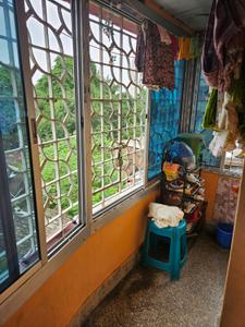 Balcony Image of 900 Sq.ft 2 BHK Apartment / Flat for sale in Nagerbazar Kolkata for Rs. 3210000