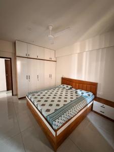 Bedroom Image of 1929 Sq.ft 3 BHK Apartment / Flat for rent in Adani Archway, Gota Ahmedabad for Rs. 55000