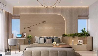 Bedroom Image of 1000 Sq.ft 2 BHK Apartment / Flat for sale in Mahindra Codename Crown Tower A And Tower B, Kharadi Annex Pune for Rs. 9000000