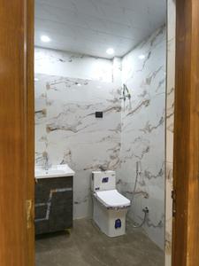 Bedroom Three Image of 1350 Sq.ft 3 BHK Builder Floor for sale in Indirapuram Ghaziabad for Rs. 12500000