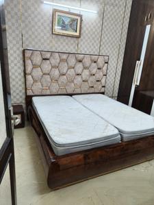 Bedroom Image of 1400 Sq.ft 3 BHK Builder Floor for rent in Tagore Garden Extension New Delhi for Rs. 45000