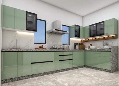 Kitchen Image of 1650 Sq.ft 3 BHK Apartment / Flat for sale in Shankar Nagar Raipur for Rs. 6750000