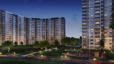 Image of 1634 Sq.ft 3 BHK Apartment / Flat for sale in L And T Olivia At Raintree Boulevard, Sahakara Nagar, Bengaluru for Rs. 22900000