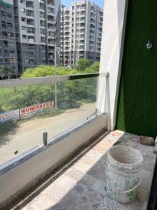 Balcony Image of 600 Sq.ft 1 BHK Apartment / Flat for rent in Sakar Elite Apex, Mahalakshmi Nagar Indore for Rs. 21500