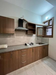 Kitchen Image of 800 Sq.ft 1 BHK Builder Floor for rent in Sector 23A Gurgaon for Rs. 20000