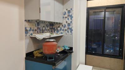 Kitchen Image of 800 Sq.ft 2 BHK Apartment / Flat for rent in Raunak City, Kalyan West Kalyan for Rs. 23000