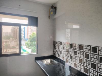 Kitchen Image of 750 Sq.ft 1 BHK Apartment / Flat for rent in Unnati Woods Phase 7, Kasarvadavali Thane for Rs. 16503