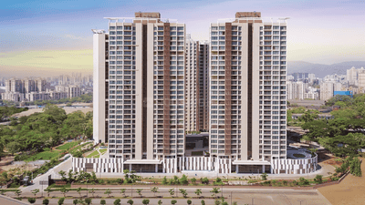 Image of 920 Sq.ft 2 BHK Apartment / Flat for sale in Kolshet, Thane for Rs. 15200000