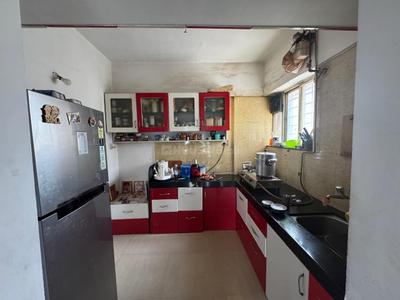 Kitchen Image of 900 Sq.ft 2 BHK Apartment / Flat for rent in Kamalraj Datta Vihar, Moshi Pune for Rs. 24000