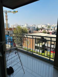 Balcony Image of 1205 Sq.ft 2 BHK Apartment / Flat for rent in Prasun Sarvam, Kharadi Pune for Rs. 38000