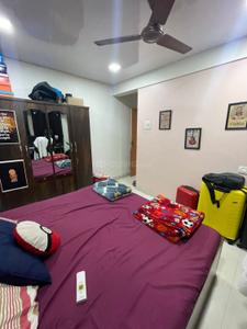 Bedroom Image of 800 Sq.ft 2 BHK Apartment / Flat for rent in Kopar Khairane Navi Mumbai for Rs. 50000