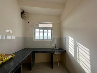 Kitchen Image of 657 Sq.ft 1 BHK Apartment / Flat for rent in Ashar Arize, Kalwa Thane for Rs. 30000