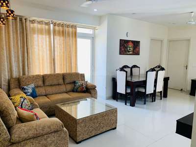 Hall Image of 1580 Sq.ft 3 BHK Apartment / Flat for rent in Maxxus Elanza, PR7 Airport Road Zirakpur for Rs. 30000