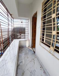 Balcony Image of 1100 Sq.ft 3 BHK Apartment / Flat for sale in Behala Kolkata for Rs. 6300000