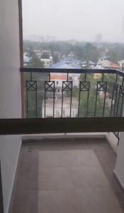 Balcony Image of 1435 Sq.ft 3 BHK Apartment / Flat for sale in Travancore Whiteland Luxury Apartments, Vennala Kochi for Rs. 8200000