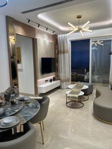 Living Room Image of 900 Sq.ft 2 BHK Apartment / Flat for sale in Hrub Bayline Residences, Mahim Mumbai for Rs. 36900000