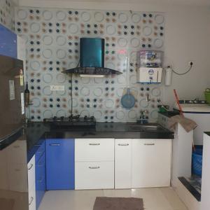 Kitchen Image of 1200 Sq.ft 2 BHK Apartment / Flat for rent in Tarabai Park Kolhapur for Rs. 22000