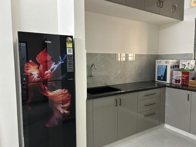 Kitchen Image of 1000 Sq.ft 2 BHK Builder Floor for rent in Munnekollal Bengaluru for Rs. 41000