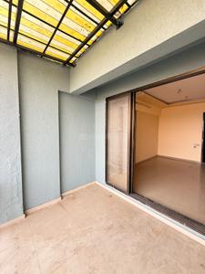 Balcony Image of 550 Sq.ft 1 BHK Apartment / Flat for rent in Mahaveer River Valley Tower Phase I, Kalyan West Kalyan for Rs. 13499
