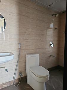 Common Bathroom Image of 611 Sq.ft 1 BHK Apartment / Flat for rent in Nirmiti 25 East, Kharadi Pune for Rs. 25000