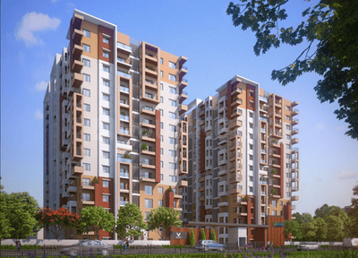 Image of 1250 Sq.ft 3 BHK Apartment / Flat for sale in Vasavi Lake City, Hafeezpet, Hyderabad for Rs. 10500000