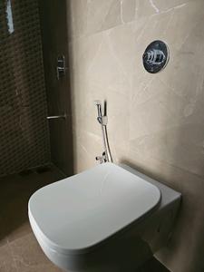 Common Bathroom Image of 600 Sq.ft 1 BHK Apartment / Flat for sale in Wildwoods, Wagholi Pune for Rs. 5300000