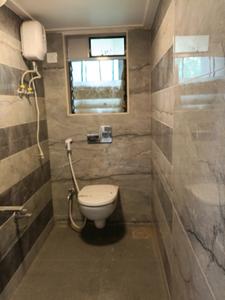 Common Bathroom Image of 715 Sq.ft 2 BHK Apartment / Flat for rent in JK Iris, Mira Road East Mira Bhayandar for Rs. 45000