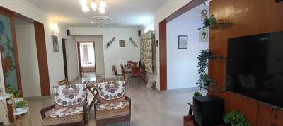 Hall Image of 2200 Sq.ft 3 BHK Apartment / Flat for rent in Hennur Bengaluru for Rs. 65000