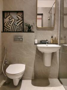 Bedroom Image of 350 Sq.ft 1 BHK Apartment / Flat for sale in Lodha Crown Kolshet, Kolshet Thane for Rs. 6500000