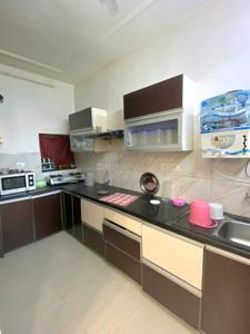 Kitchen Image of 1350 Sq.ft 2 BHK Apartment / Flat for rent in Khema-Ka-Kuwa Jodhpur for Rs. 18000